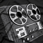 Cassette Tape Reel: Retro Music Vibes T-Shirt