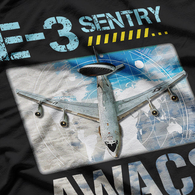 My E-3 Sentry Plane – AWACS Radar Aircraft T-Shirt
