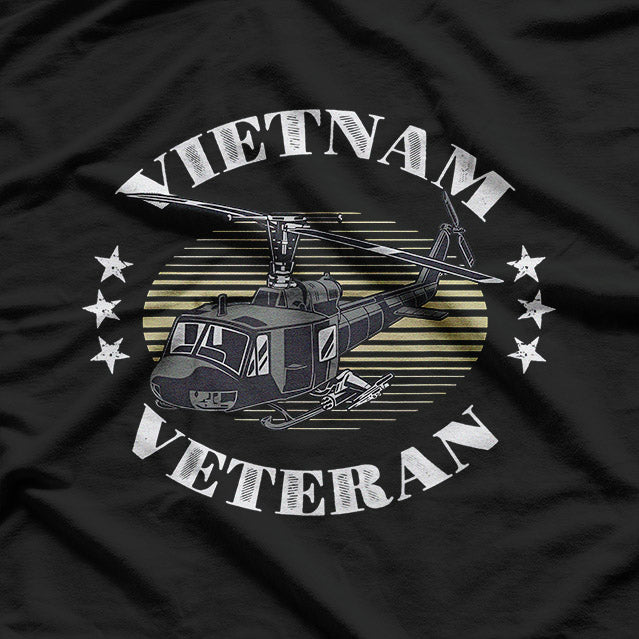 Vietnam Veteran Shirt Military Vet American Patriotic T-Shirt