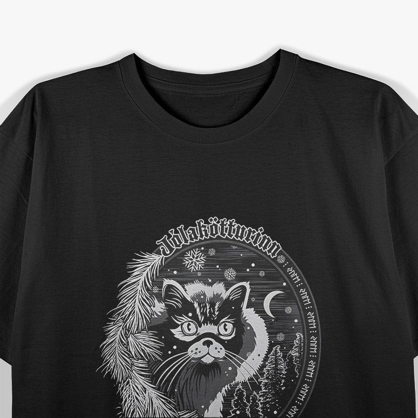 Jólakötturinn: The Yule Cat T-Shirt