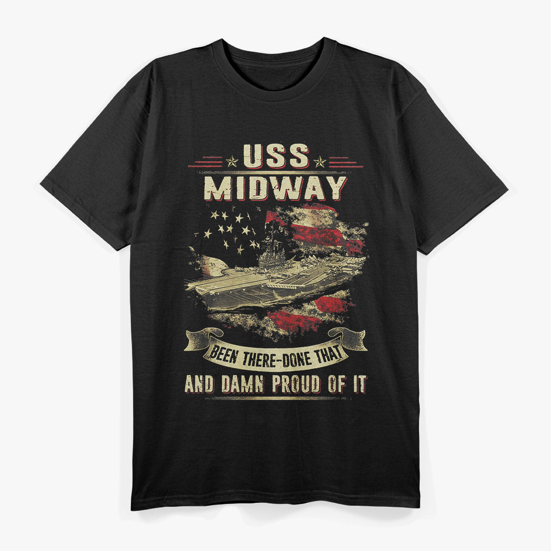 USS Midway: Legendary Carrier of the Seas T-Shirt