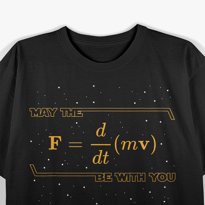 May The F Be With You: Funny Sci-Fi Parody T-Shirt