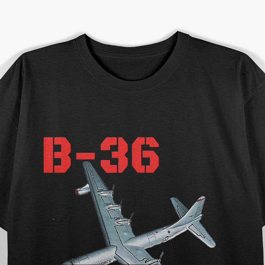 The B-36 Peacemaker – Classic Bomber Aircraft T-Shirt