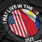 USA Filipino Flag Pride: American Filipino T-Shirt