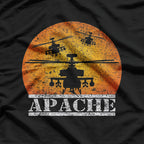 Apache Helicopter AH-64 Attack Pilot T-Shirt
