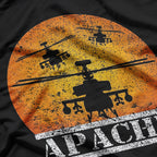 Apache Helicopter AH-64 Attack Pilot T-Shirt