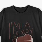 Beef Boy 3 Funny Retro Humor Graphic Novelty T-Shirt