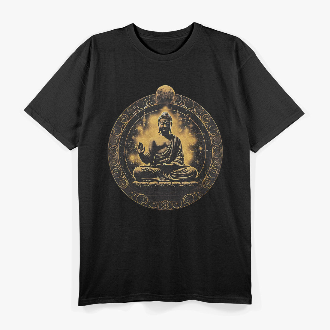 Buddha Zen Buddhism Yoga Meditation Spiritual Harmony T-Shirt