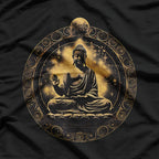 Buddha Zen Buddhism Yoga Meditation Spiritual Harmony T-Shirt