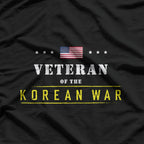 Proud Veteran – Korean War Service T-Shirt