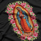 Our Lady of Guadalupe Virgin Mary Religious Spiritual Graphic T-Shirt