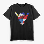 Half Filipino American Philippines USA Flag Pride T-Shirt