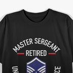Master Sergeant Retired: Honoring Years of Service T-Shirt
