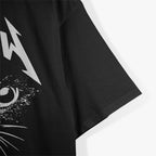 Meowtal – Black Cat Rocker Metalhead T-Shirt
