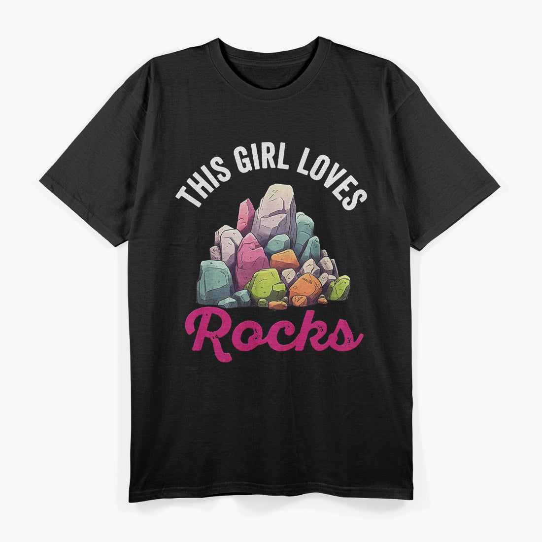 Rock Collector Graphic Funny Geology Rockhound T-Shirt