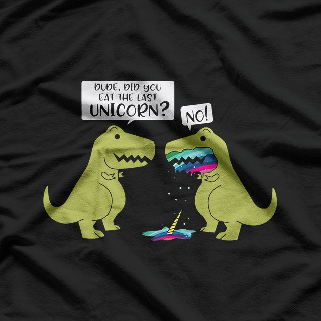 The Last Unicorn Dinosaur: Mythical Prehistoric Adventure T-Shirt