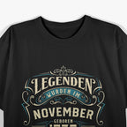 Legenden 1970: November Birthday Legends T-Shirt
