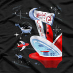 Atomic Cat Café: Purrfectly Retro T-Shirt