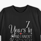 7th Wedding Anniversary: Celebrating 7 Years of Love T-Shirt