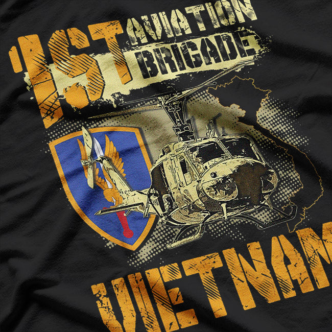 1st Aviation Brigade Military Insignia T-Shirt