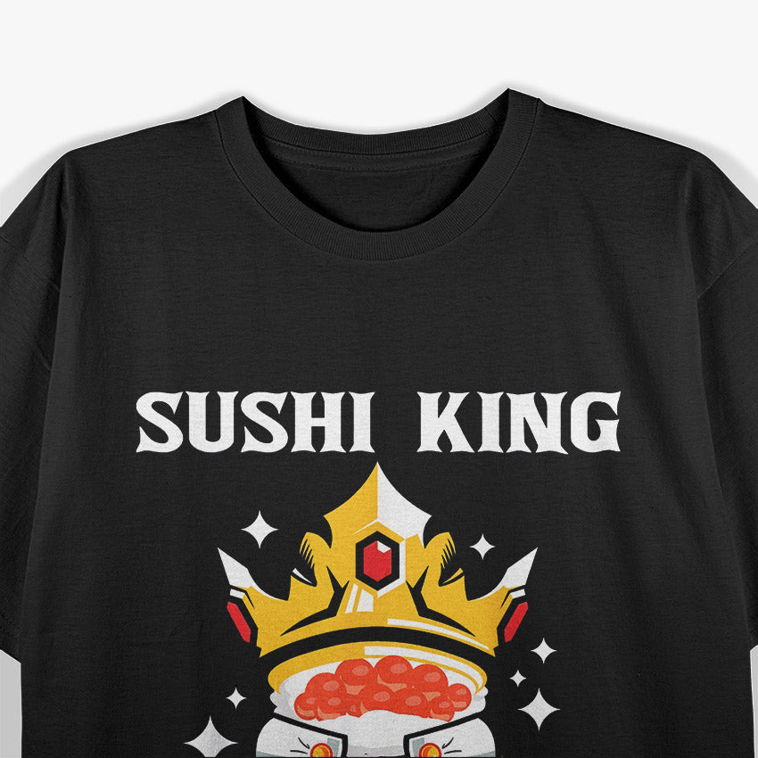 Sushi King Kawaii Japan T-Shirt