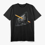 Cassette with Pencil: Retro Vibes T-Shirt