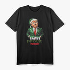Santa’s Favorite President – Funny Christmas Holiday Joke Humor T-Shirt