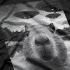 Capybara UFO: Out of This World Adventure T-Shirt