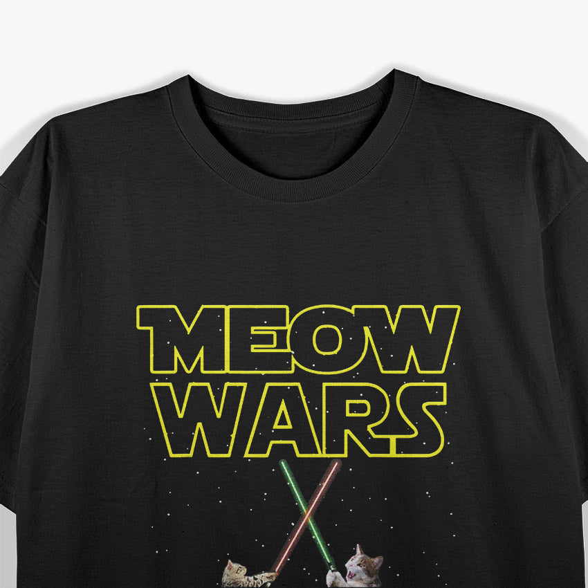 Meow Wars: Cat Lovers Unite T-Shirt