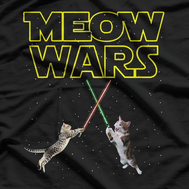 Meow Wars: Cat Lovers Unite T-Shirt