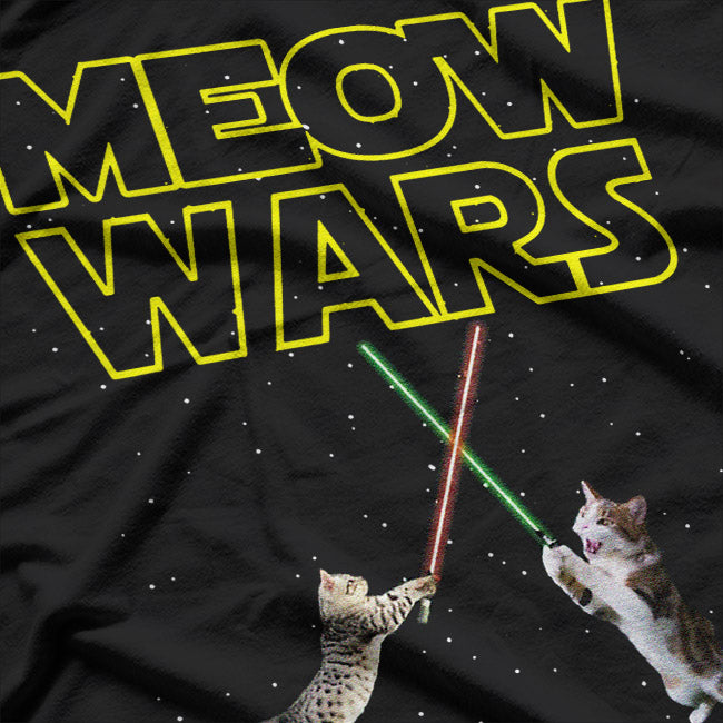 Meow Wars: Cat Lovers Unite T-Shirt