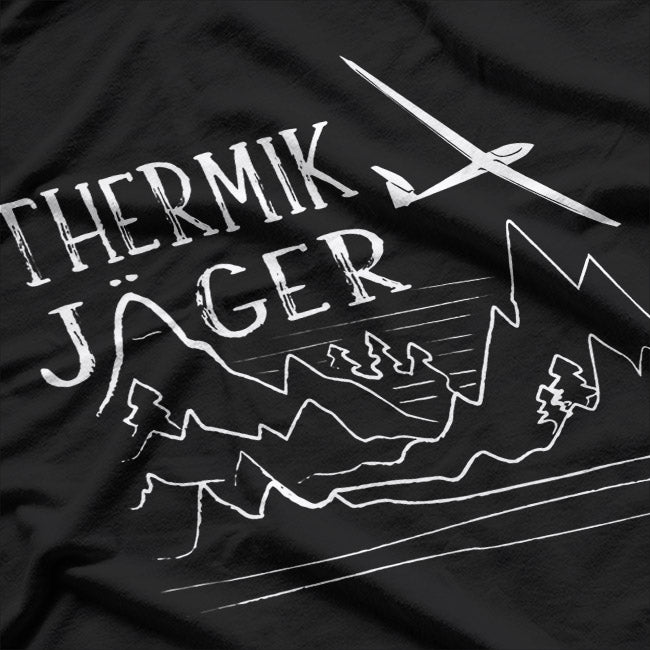 Segelfliegen Piloten – Segelflug Berge Glider Pilot T-Shirt