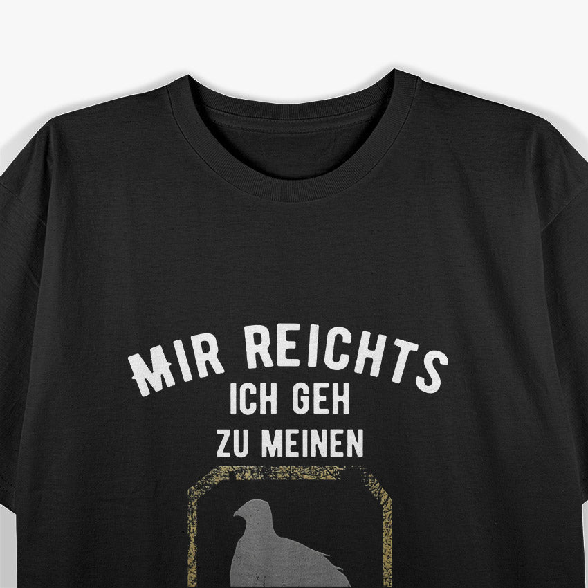 Wachtel Züchter: Ich Geh Zu Meinen T-Shirt
