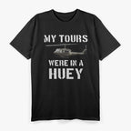 My Tours Were in a Huey: Vietnam Veteran Pride T-Shirt