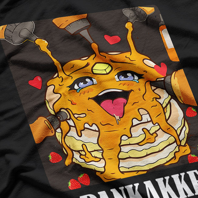 Funny Naughty Pancake Pun Pankakke Breakfast Humor T-Shirt