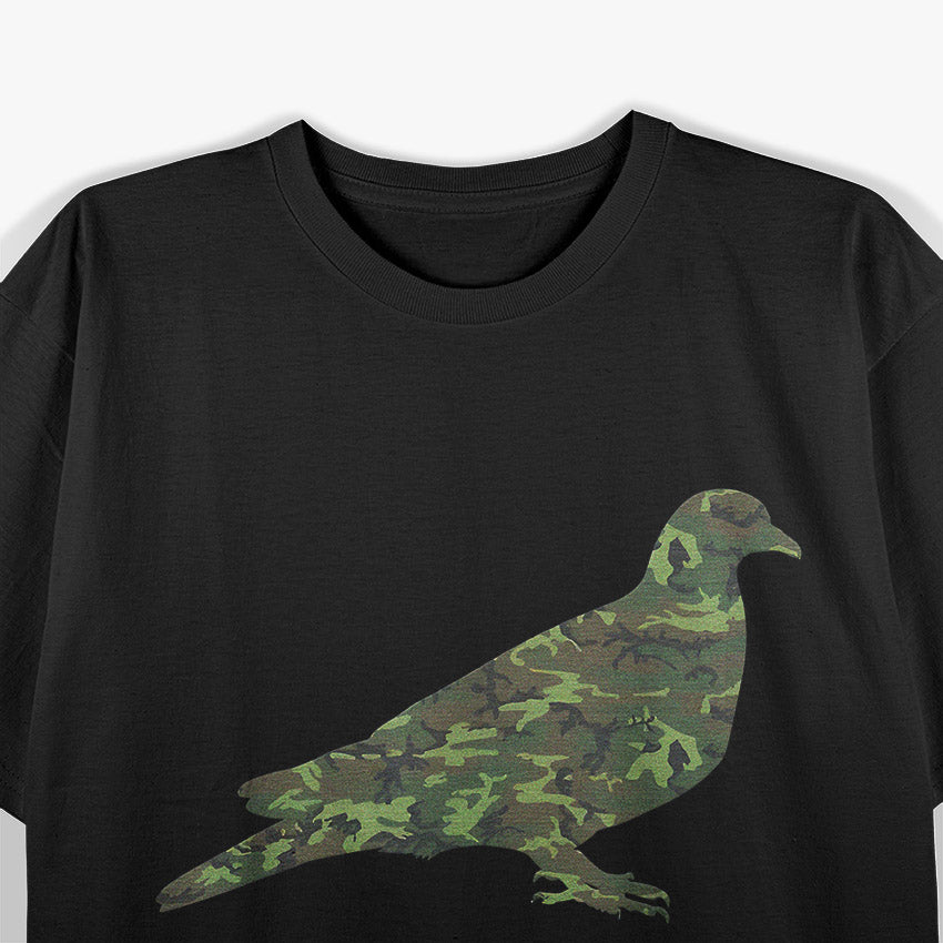 Military Pigeon Camo: For the Tactical Humorist T-Shirt