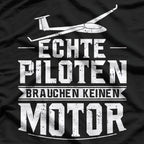Segelflug Segelfliegen Segelflugzeug – Glider Aviation T-Shirt