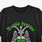 The Devil's Lettuce Funny Meme Weed Smoker Dank Humor T-Shirt