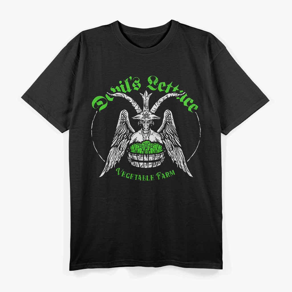 The Devil's Lettuce Funny Meme Weed Smoker Dank Humor T-Shirt