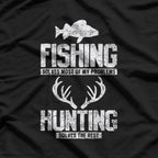 Fishing & Hunting Lover: Outdoor Adventure T-Shirt