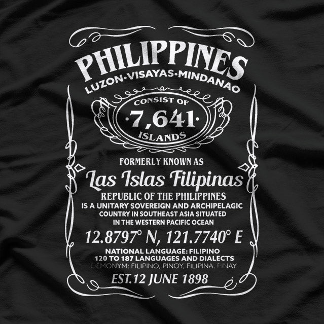 Pinoy Pride Funny Philippine Facts Filipino Culture Humor T-Shirt