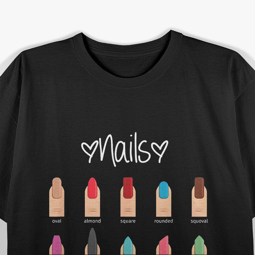 Nail Boss Lady – Slay the Salon & Rule the Game T-Shirt