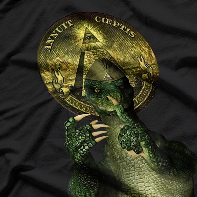 Reptilians & Illuminati: Conspiracy Theorist Truth Seeker T-Shirt
