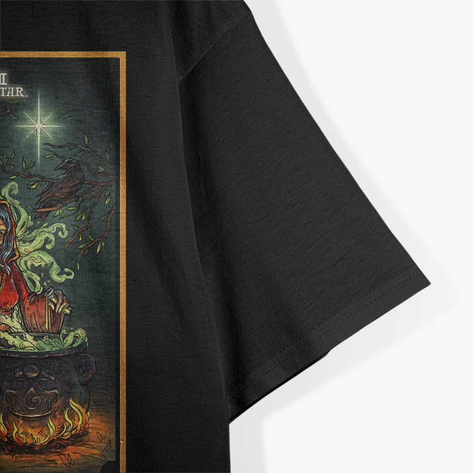 The Goddess Cerridwen Star Tarot Card Wiccan Pagan Witch T-Shirt