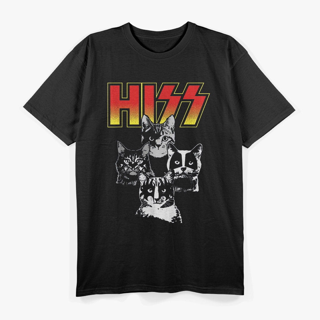 HIZZ Funny Cat Lover Humor Sarcastic Pet Owner T-Shirt