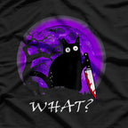 Murderous Cat Planning Something… T-Shirt