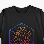 80s Retro Octopus Cool Vintage Style T-Shirt