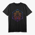 80s Retro Octopus Cool Vintage Style T-Shirt