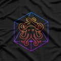 80s Retro Octopus Cool Vintage Style T-Shirt