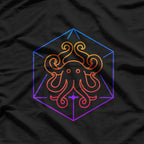 80s Retro Octopus Cool Vintage Style T-Shirt